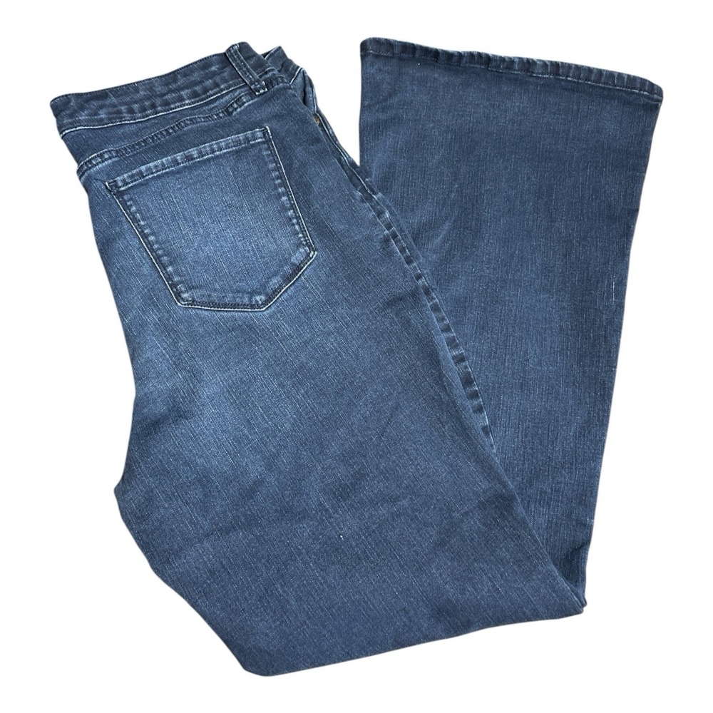 Nine West‎ Dark Wash Flare Size 16 Jeans Casual School Western Bell Bottom Blues